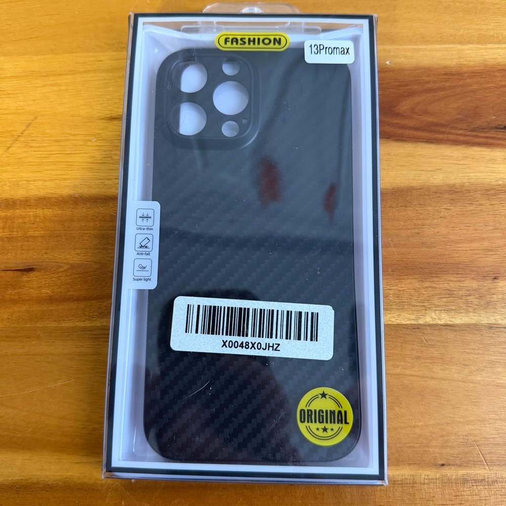 iPhone 13 Pro Max black phone case